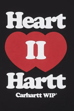S/S Heart II Hartt T-Shirt - T-shirt | Noir