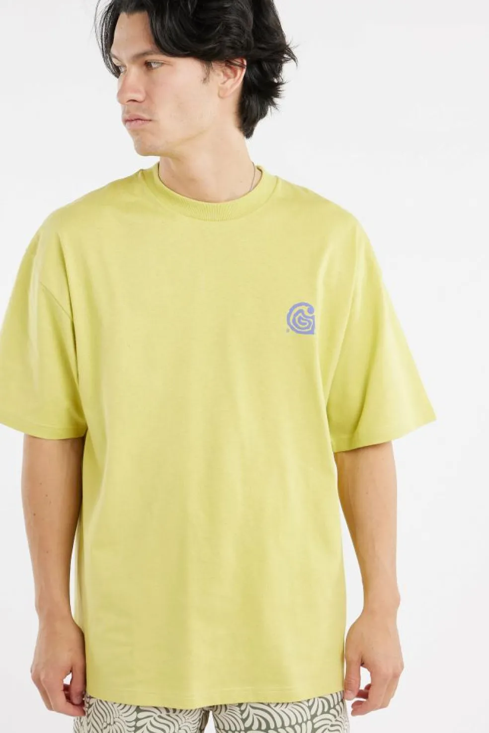 S/S Helix T-Shirt - T-shirt | Jaune