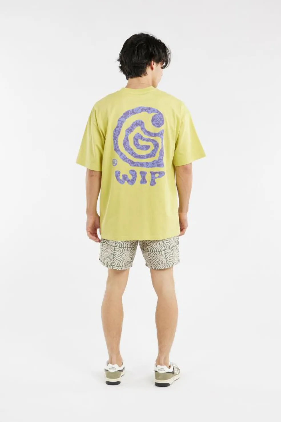 S/S Helix T-Shirt - T-shirt | Jaune