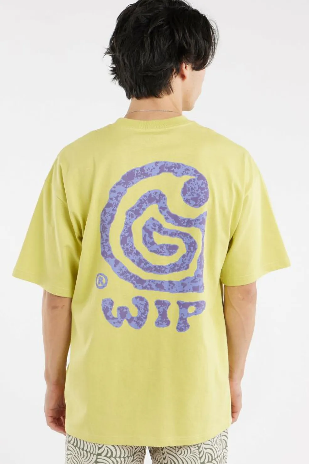 S/S Helix T-Shirt - T-shirt | Jaune