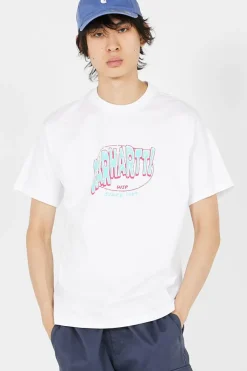 S/S Hot Script T-Shirt - T-shirt | Blanc