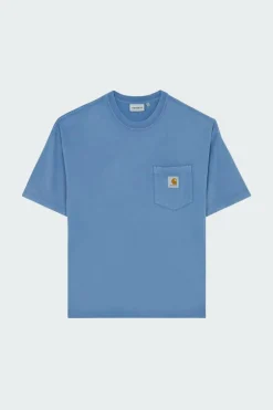 S/S Hudson Pocket T-Shirt - T-shirt | Bleu