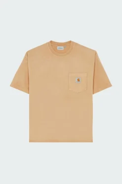 S/S Hudson Pocket T-Shirt - T-shirt | Beige