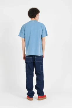 S/S Ingo Pocket T-Shirt - T-shirt | Bleu