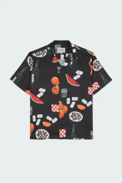 S/S Isis Maria Dinner Shirt - Chemise | Noir