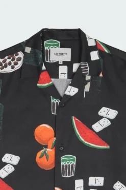 S/S Isis Maria Dinner Shirt - Chemise | Noir