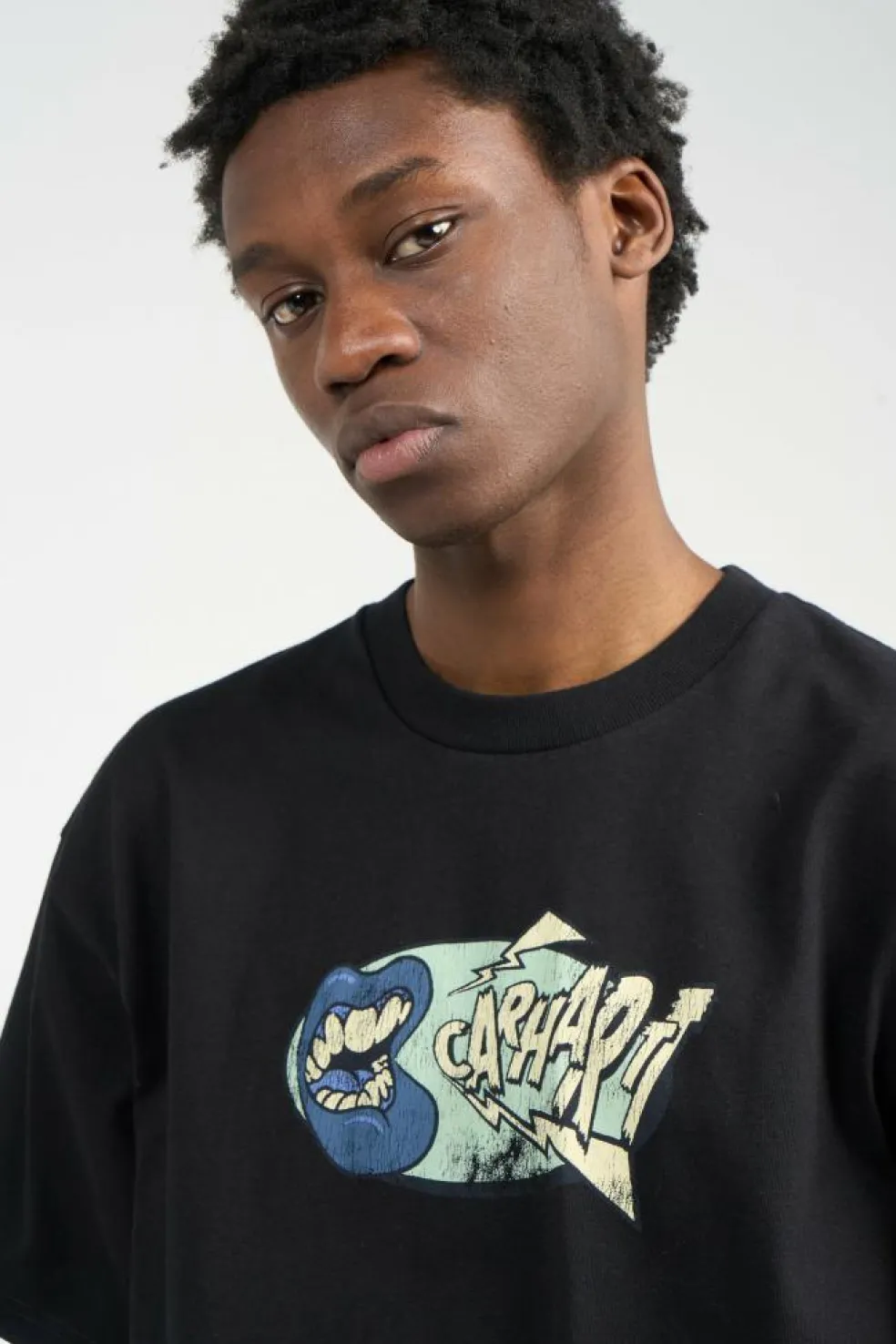 S/S Louder T-Shirt - T-shirt | Noir