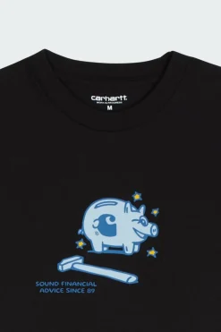 S/S Piggybank T-Shirt - T-shirt | Noir