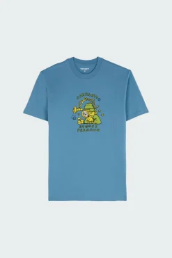 S/S Precision Work - T-shirt | Bleu