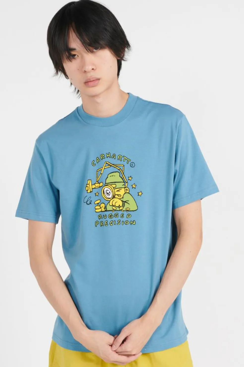 S/S Precision Work - T-shirt | Bleu