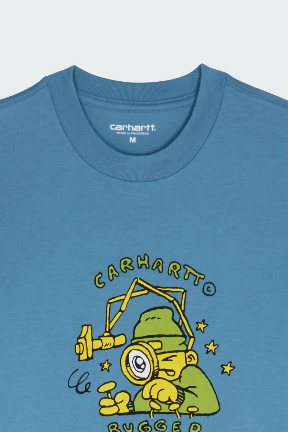 S/S Precision Work - T-shirt | Bleu