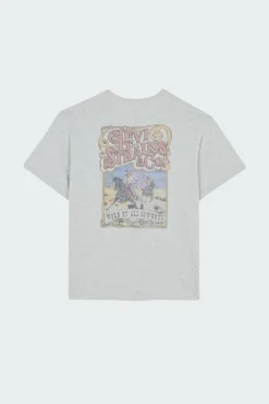 SS RELAXED FIT TEE - T-shirt | Gris