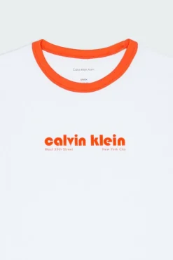 SS RETRO LOGO GRAPHI - T-shirt | Blanc