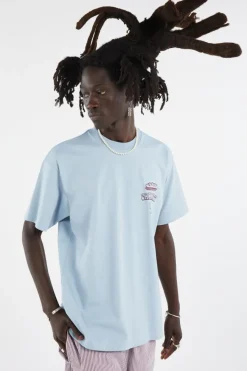 S/S Sandwich T-Shirt - T-shirt | Bleu