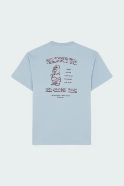 S/S Sandwich T-Shirt - T-shirt | Bleu