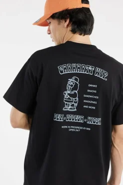 S/S Sandwich T-Shirt - T-shirt | Noir