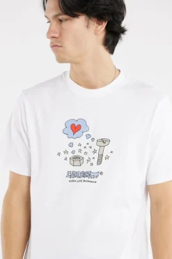 S/S Work Life Romance T-Shirt - T-shirt | Blanc