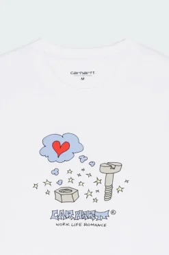 S/S Work Life Romance T-Shirt - T-shirt | Blanc