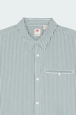 SS ZANDT CROPPED SHIRT - Chemise | Vert