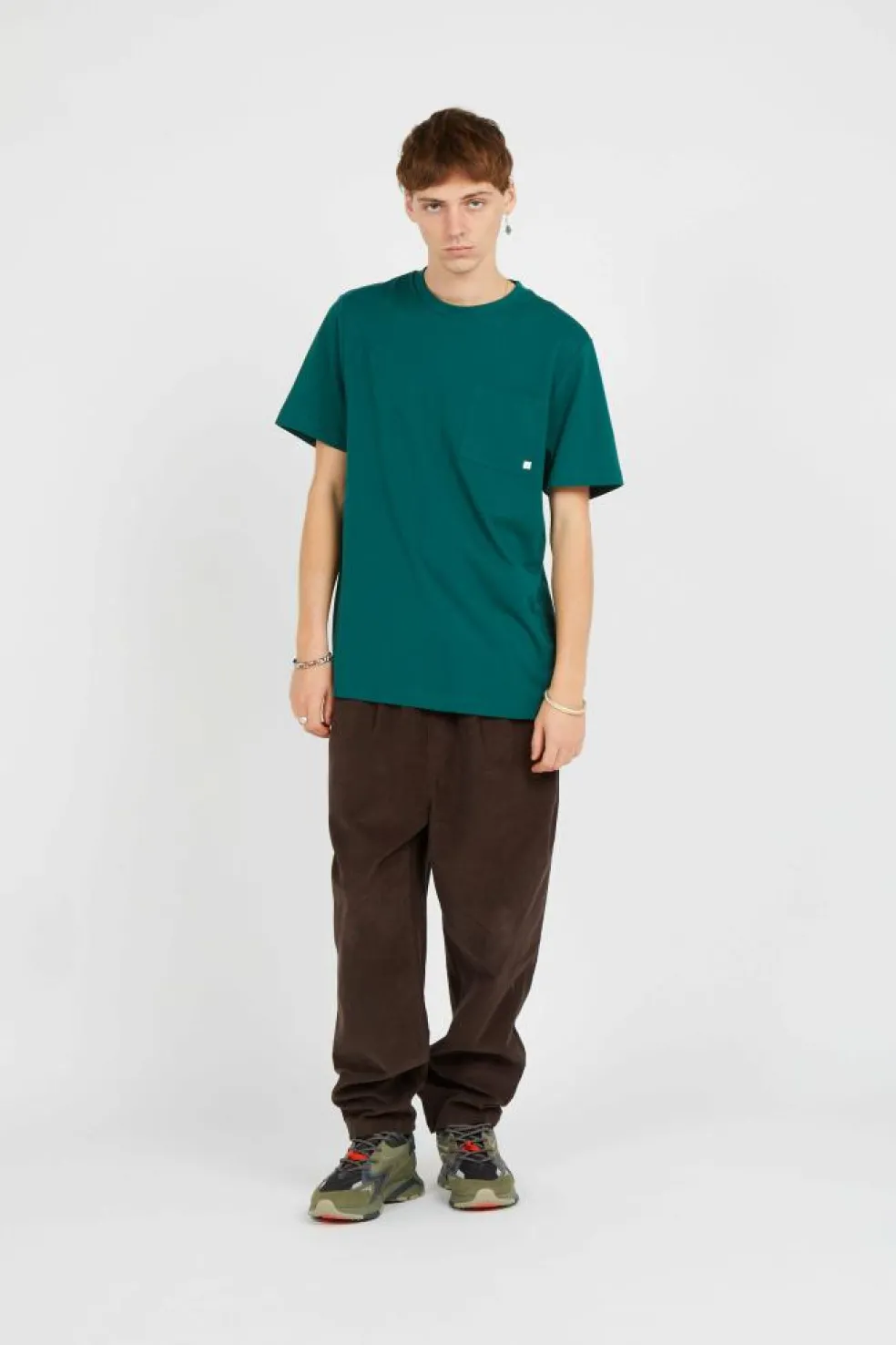 STACY POCKET - t-shirt | Vert