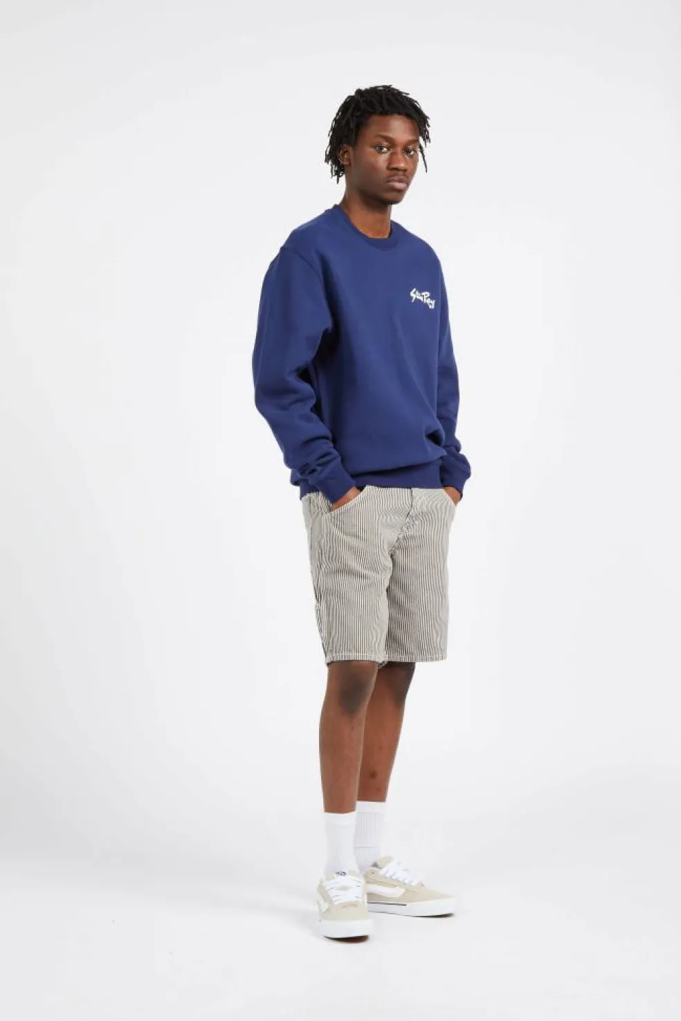 STAN CREW - Sweatshirt | Bleu