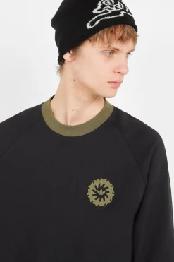 STAR WHEEL CREWNECK - Sweatshirt | Noir
