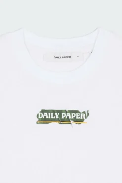 STICKER CAP SLEEVE TS - T-shirt | Blanc
