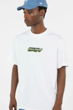 STICKER SS - T-shirt | Blanc