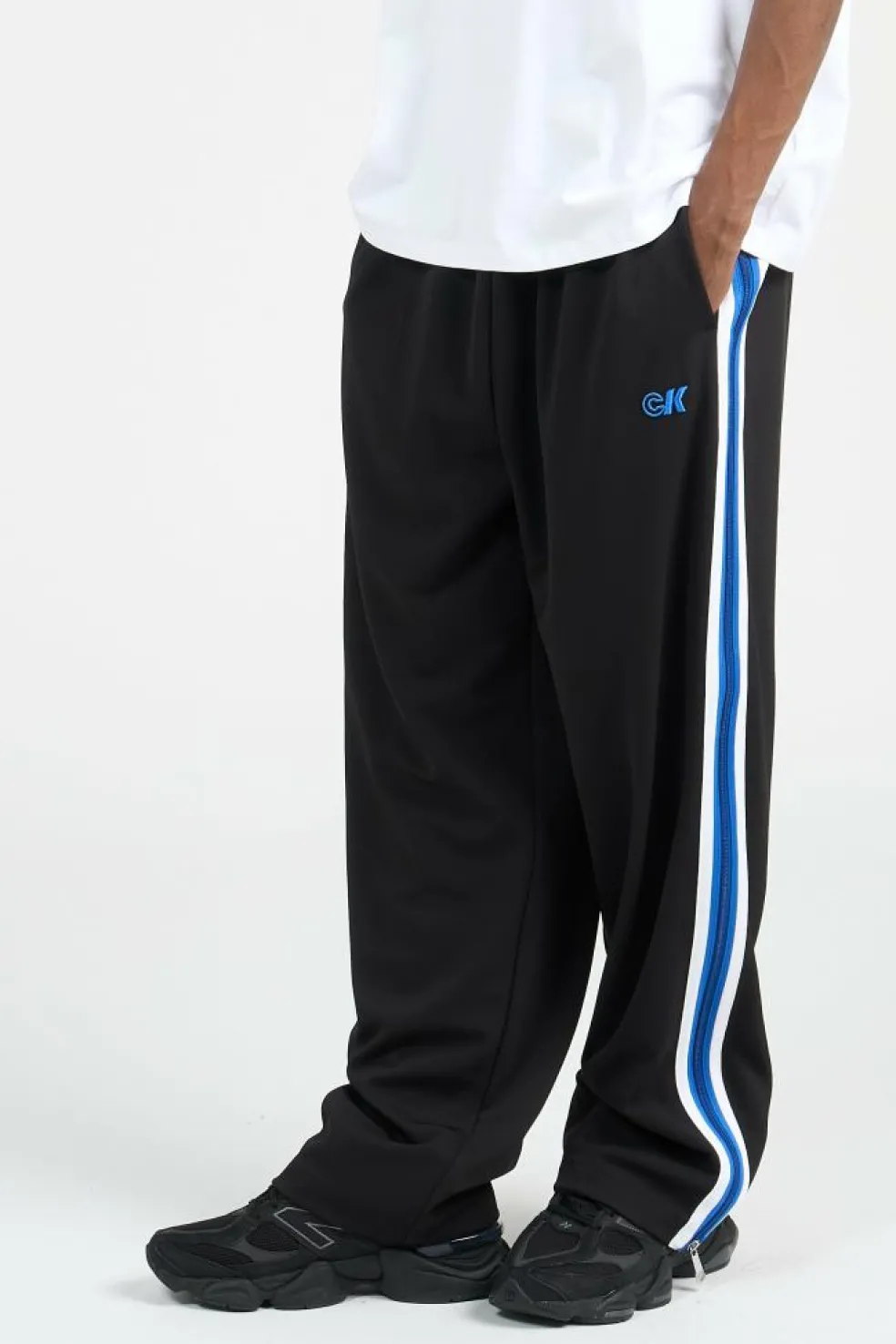 STRETCH TWILL TRACK - Jogging | Noir