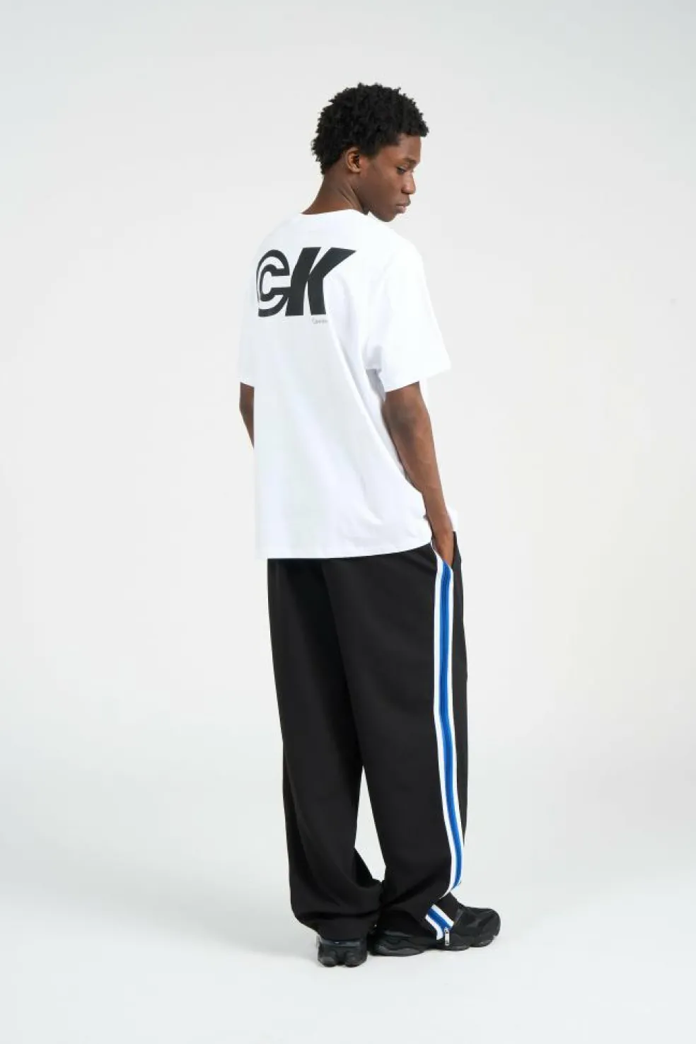 STRETCH TWILL TRACK - Jogging | Noir