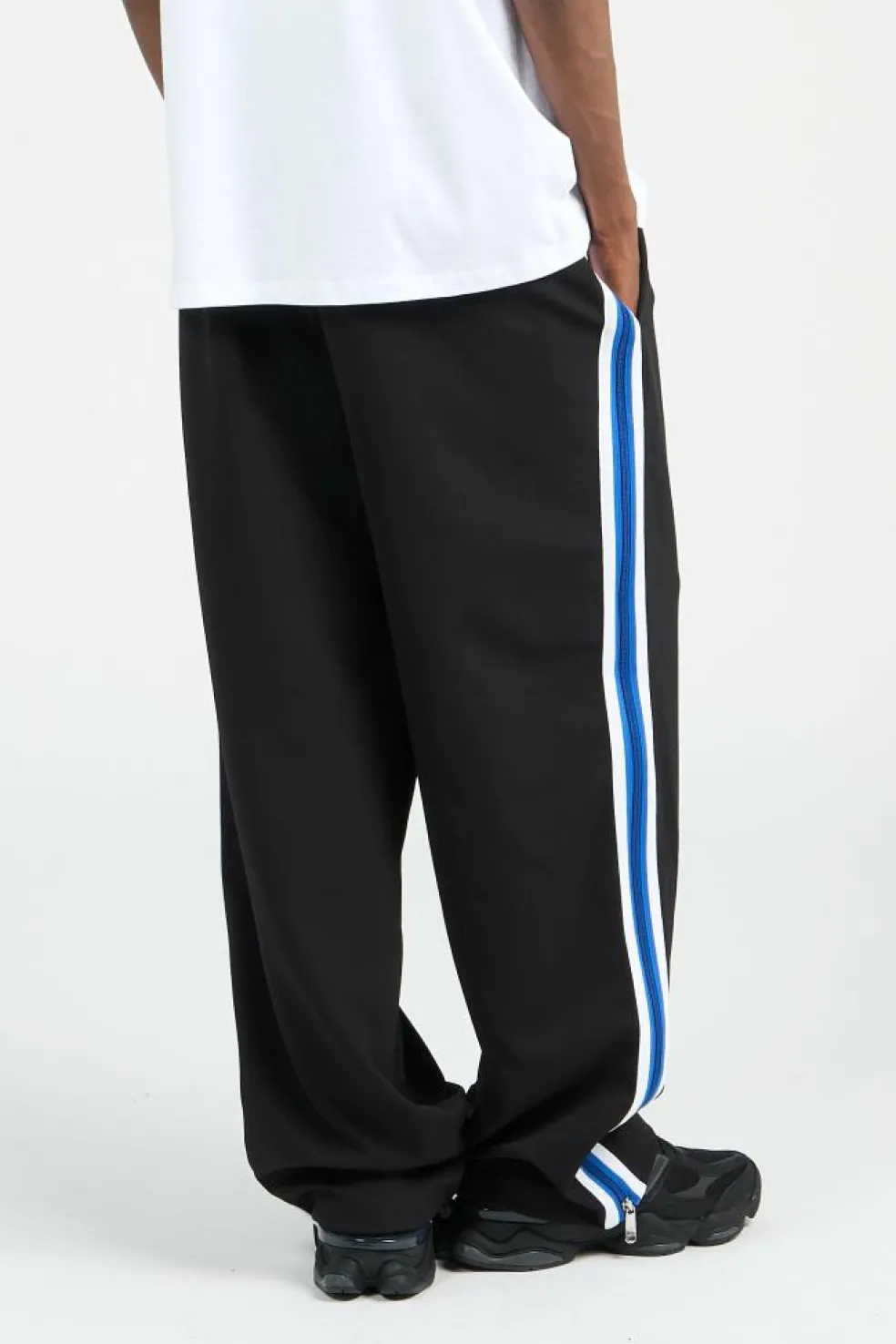 STRETCH TWILL TRACK - Jogging | Noir