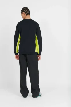 Strip Front Racer Crew - Sweatshirt | Vert