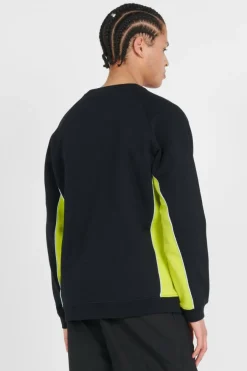 Strip Front Racer Crew - Sweatshirt | Vert