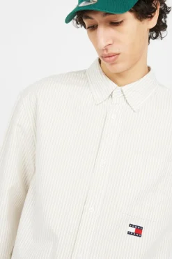 STRIPE OXFORD - Chemise | Beige