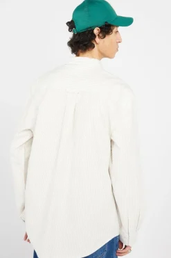 STRIPE OXFORD - Chemise | Beige