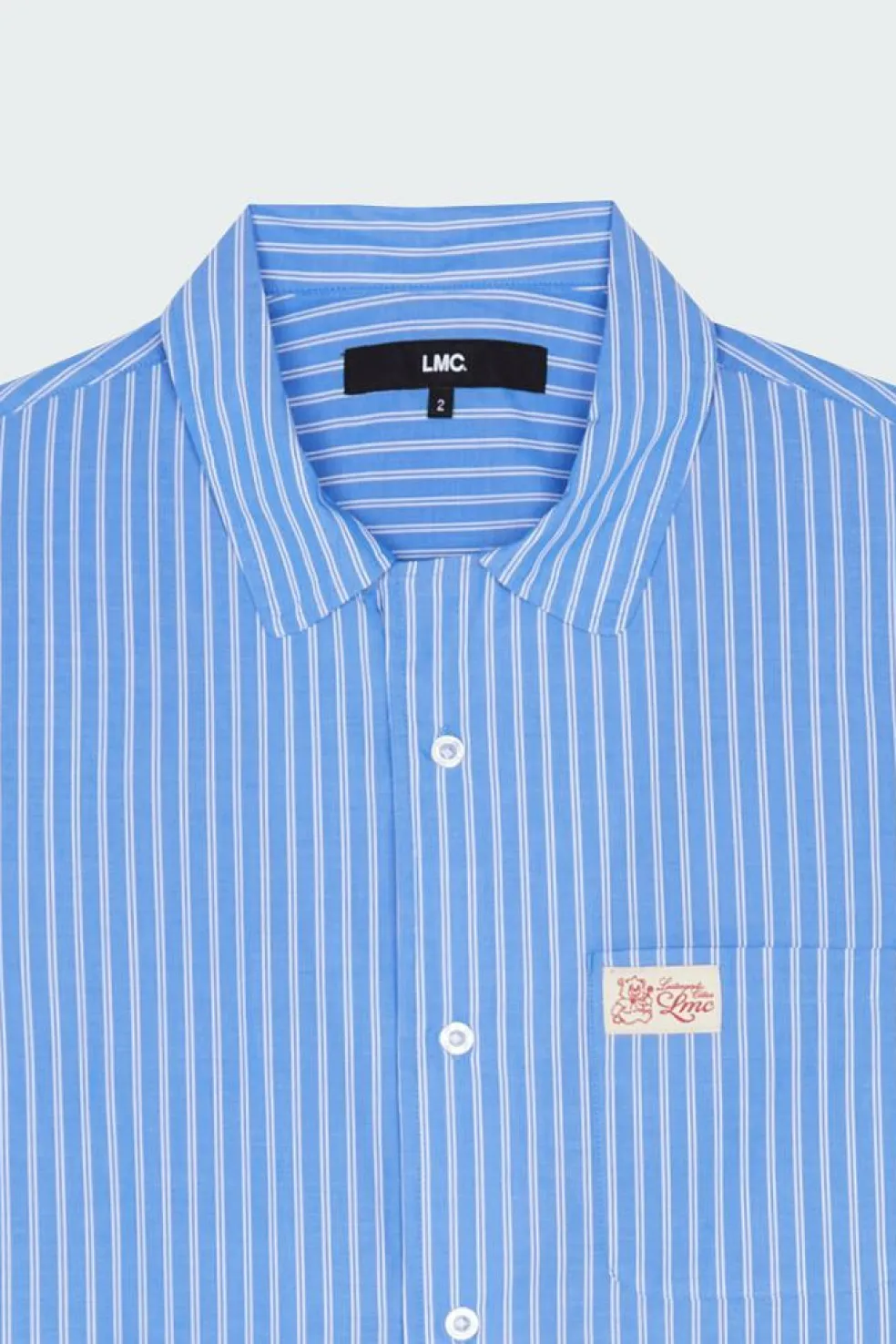 STRIPE RESORT SHORT SLV SHIRT - Chemise | Bleu