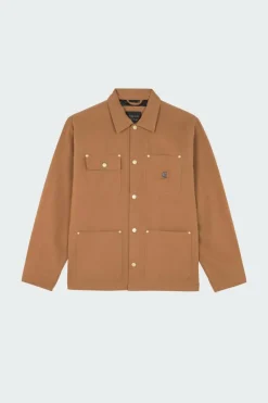 Suede Michigan Coat - Veste | Marron