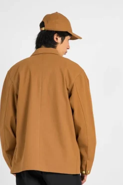 Suede Michigan Coat - Veste | Marron