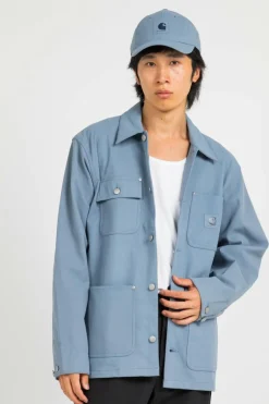 Suede Michigan Coat - Veste | Bleu