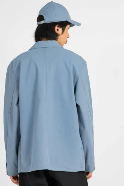 Suede Michigan Coat - Veste | Bleu