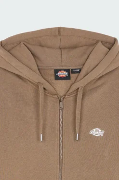 SUMMERDALE ZI - Hoodie zippé | Marron