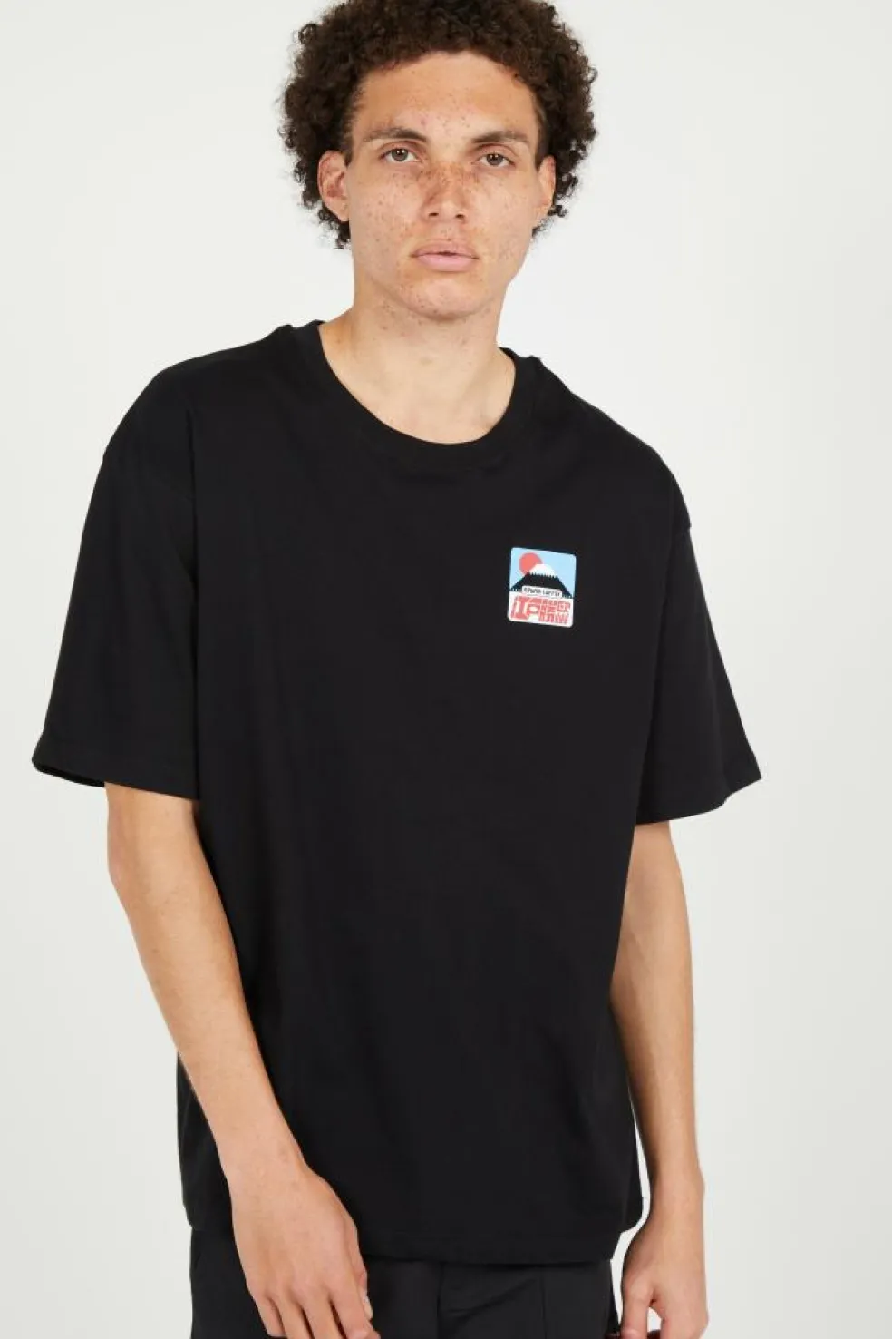 SUNSET ON FUJI SAN - T-shirt | Noir