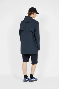 SUVA HARDSHELL LONG JACKET W3 - Coupe-vent | Bleu