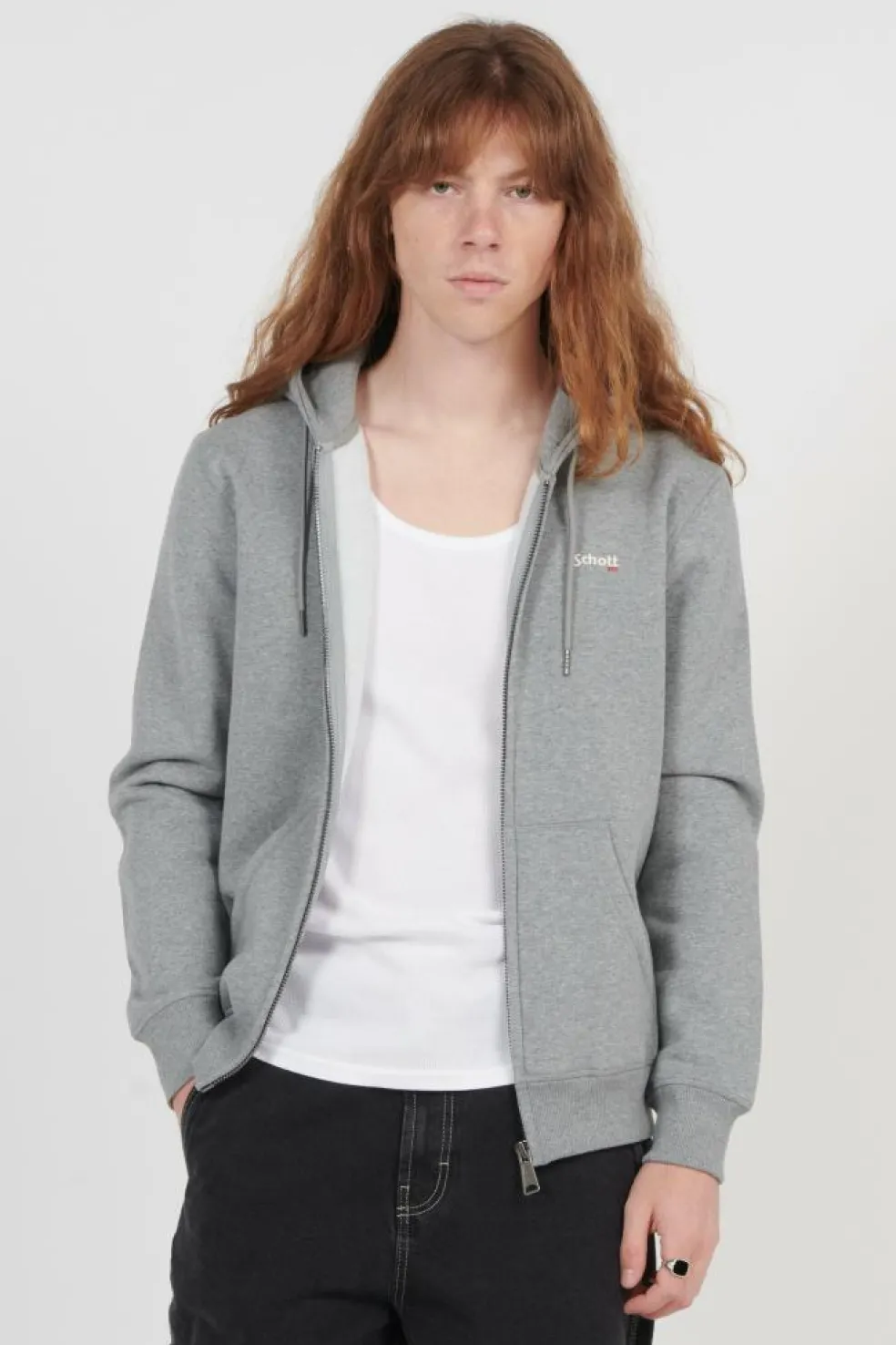 SWCASUAL3 - Hoodie zippé | Gris