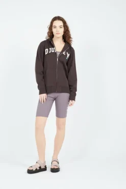 SWEA 10275616-2424 ZAN AA ZIP 9014 BLACK - Hoodie zippé | Noir