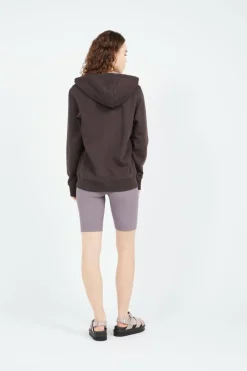 SWEA 10275616-2424 ZAN AA ZIP 9014 BLACK - Hoodie zippé | Noir