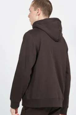 SWEA 10275616-2424 ZAN AA ZIP 9014 BLACK - Hoodie zippé | Noir