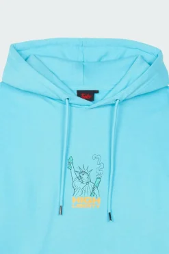 sweat à capuche | Bleu