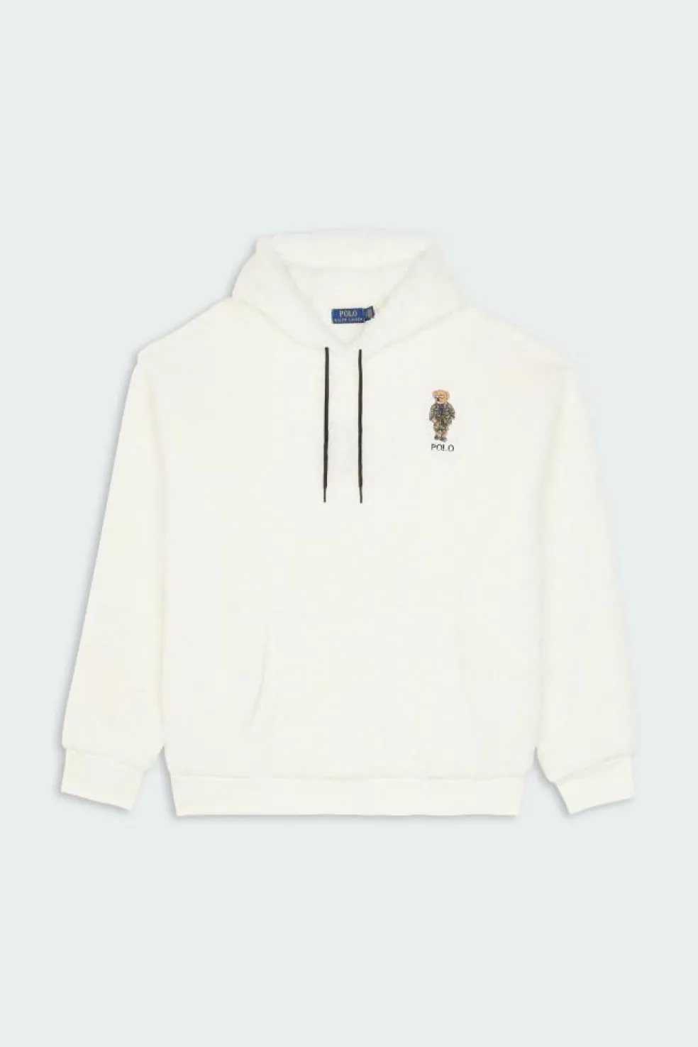 Sweat à capuche Polo Bear en sherpa - Sweatshirt | Beige