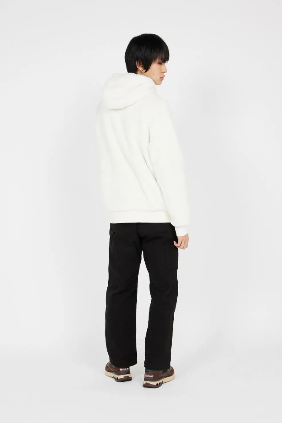 Sweat à capuche Polo Bear en sherpa - Sweatshirt | Beige